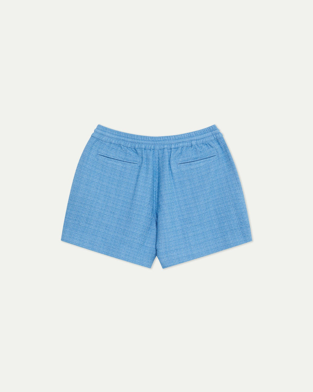Pestana Blue Linen Shorts - LA PAZ