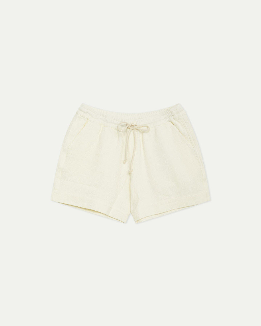 Pestana Ecru Linen Shorts - LA PAZ