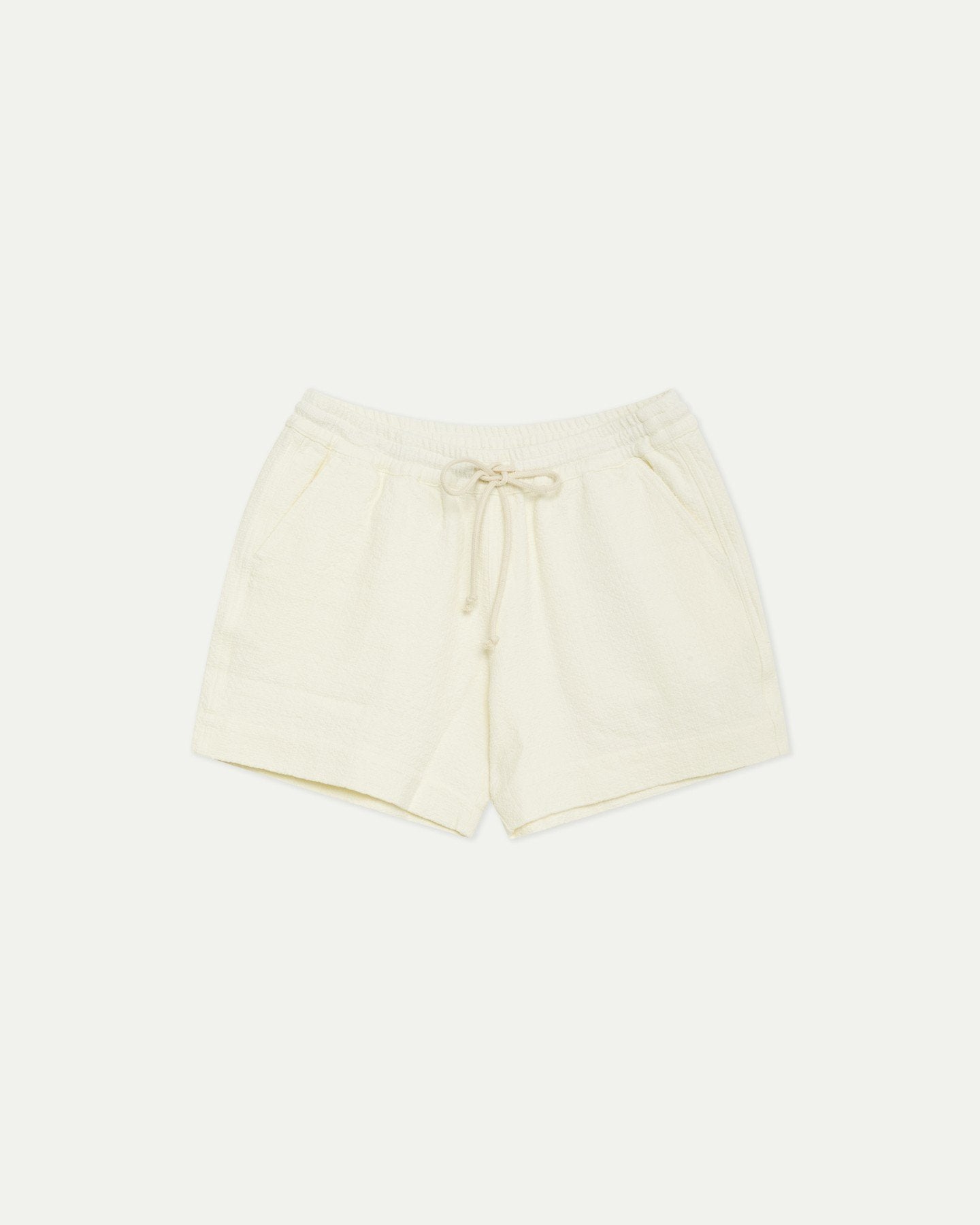 Pestana Ecru Linen Shorts - LA PAZ