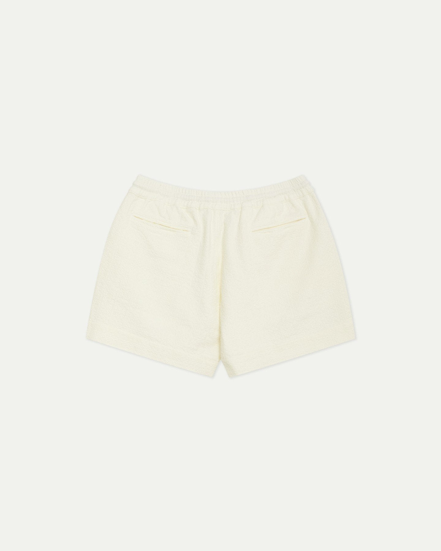Pestana Ecru Linen Shorts - LA PAZ