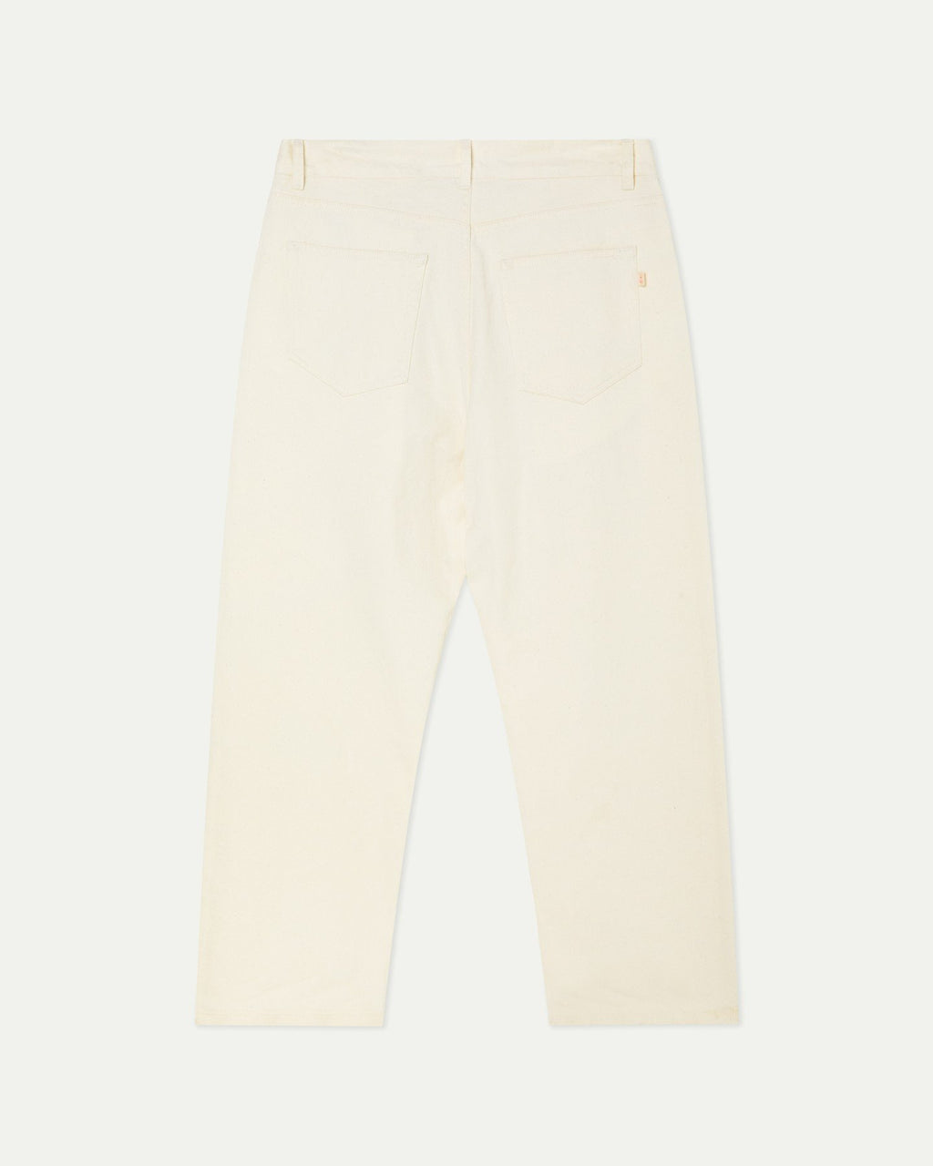 Medina Off-White Denim Trousers - LA PAZ