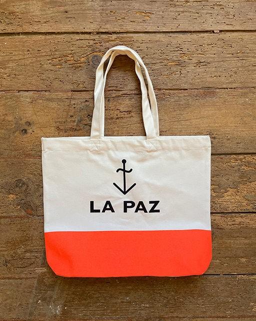 Tote Bag Ecru and Fluor - LA PAZ