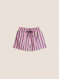 Daylight Striped Swim Trunk - Mustique