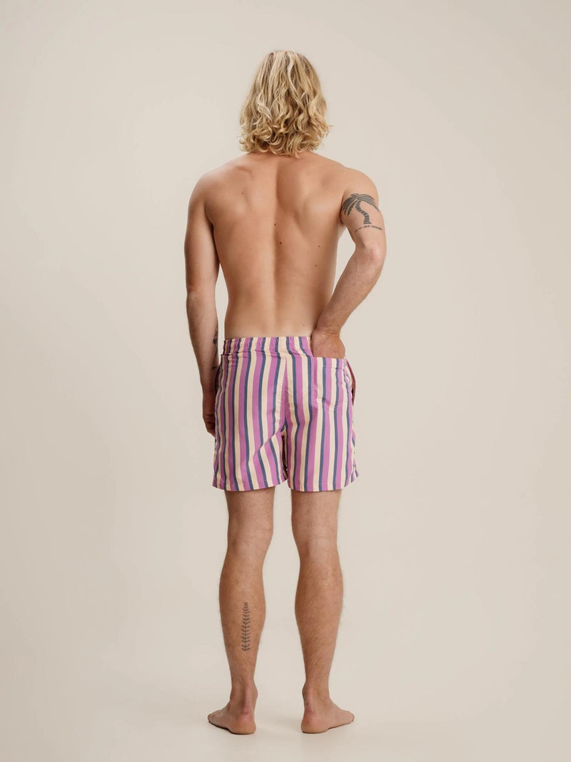 Daylight Striped Swim Trunk - Mustique