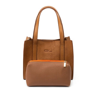 Kleine Tragetasche aus Kamelleder - Broolls