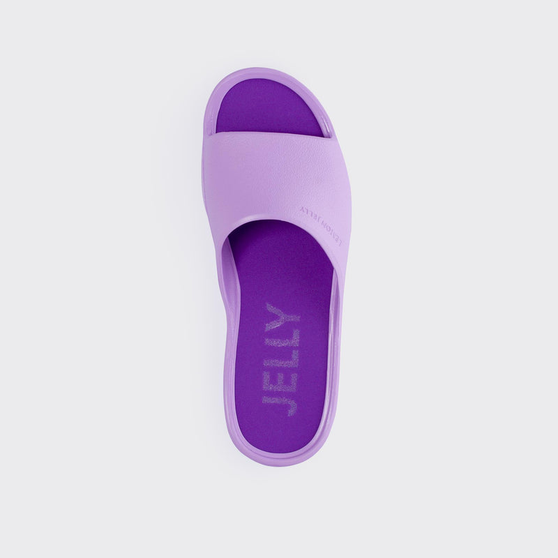 SUNNY 35 Vegan Purple Slides - Lemon Jelly