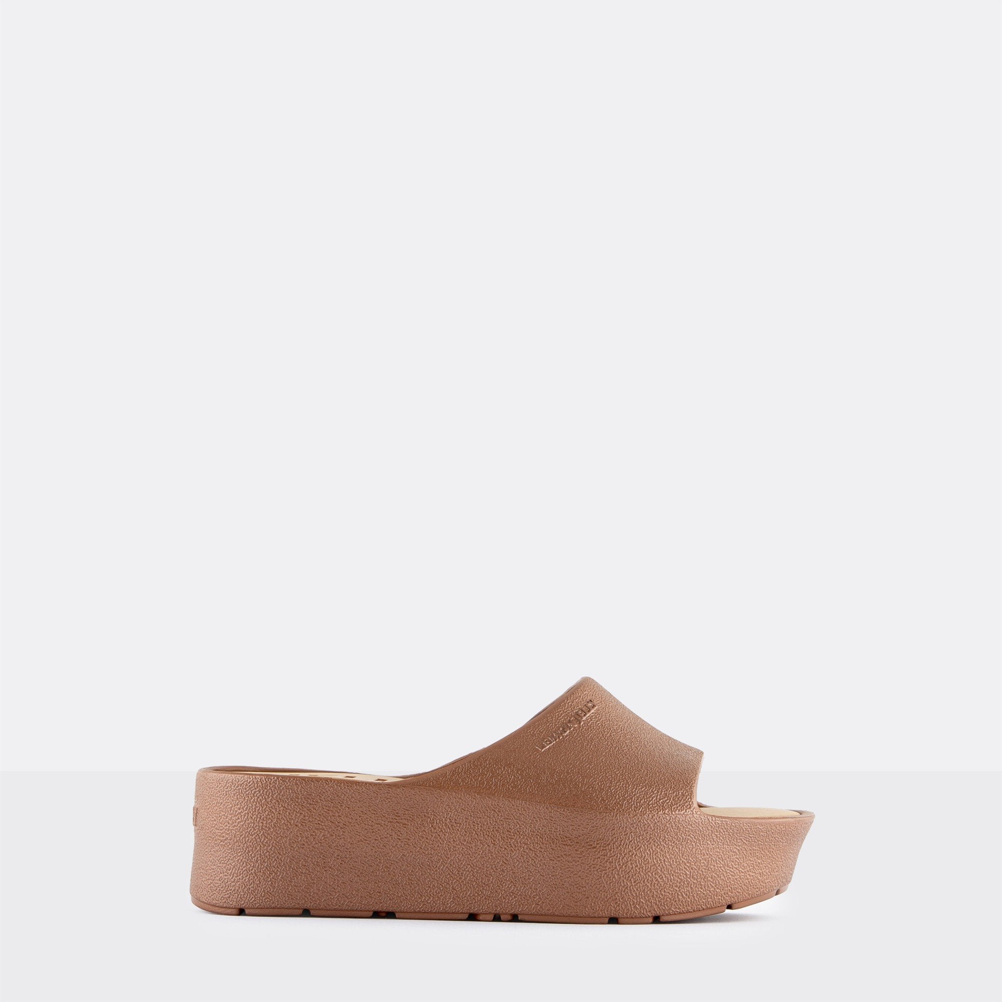 Sunny Bronzo Metal Platform Slides