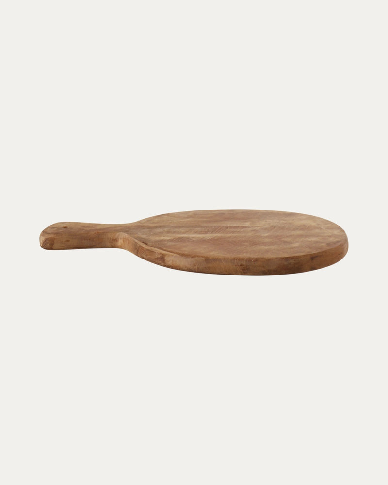 Round Teak Wood Board Ø26 cm - Mariaida Home