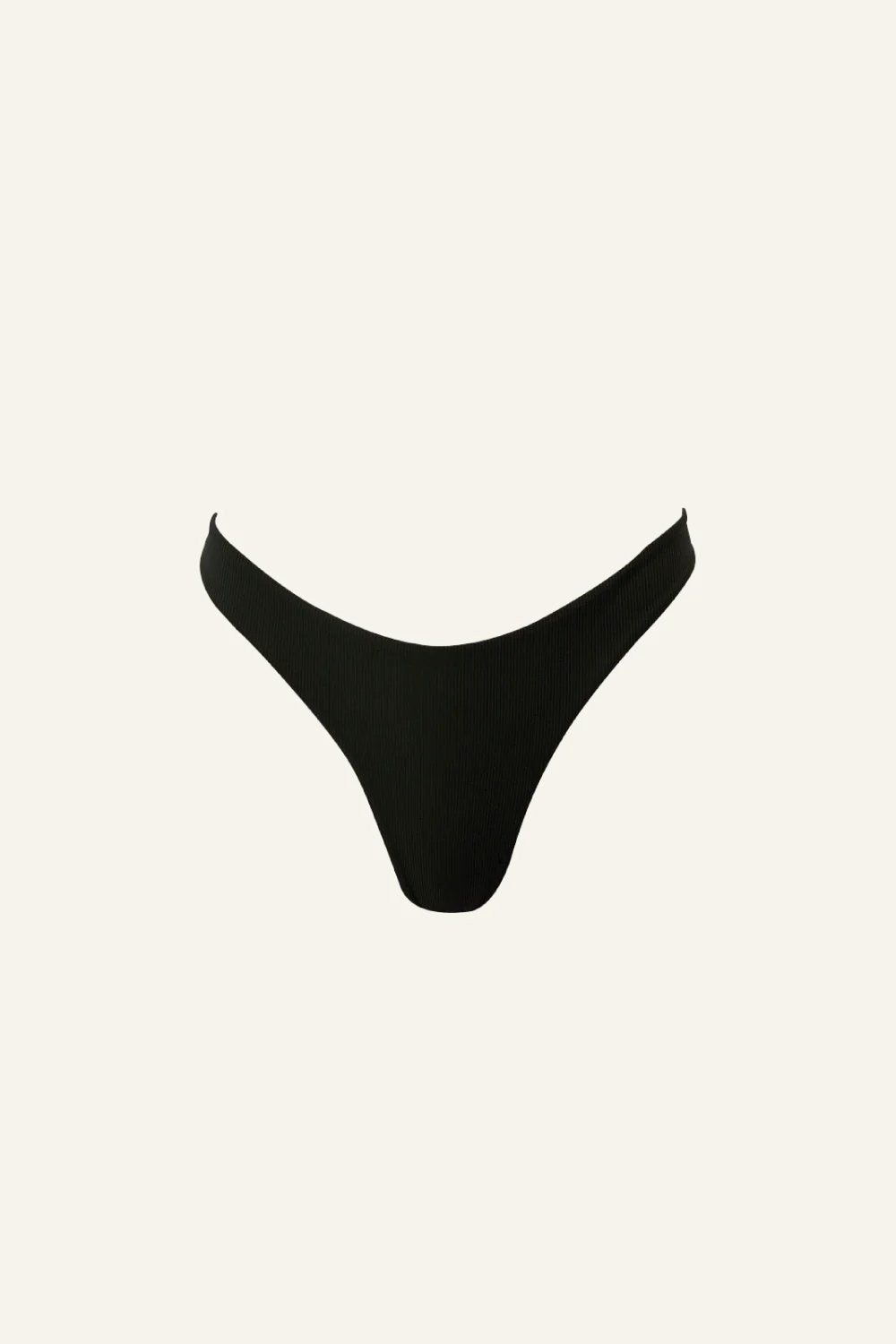 Bloom Ribbed Black Bottom