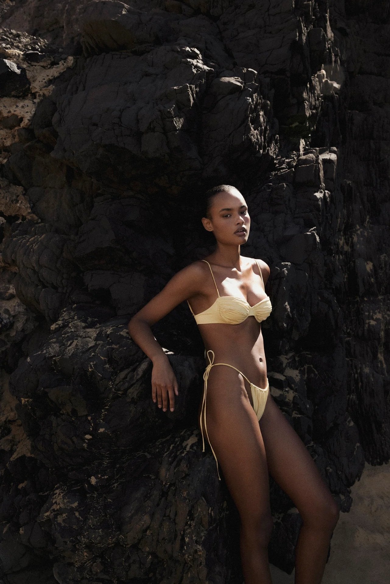 Olivia Light Yellow Bra