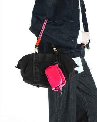 Mini Bottle Sacoche Pink Glazed Ripstop