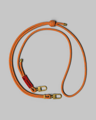 6.0mm Rope Strap Orange Patterned