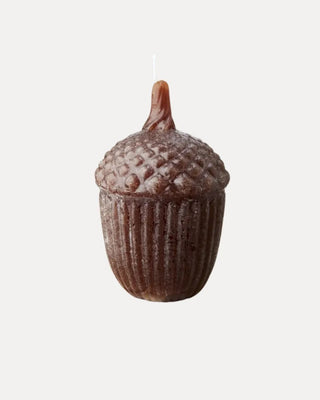 Acorn Decorative Candle Chestnut - Mariaida Home