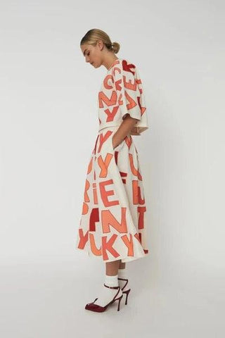 Cruise Skirt Mixed Red