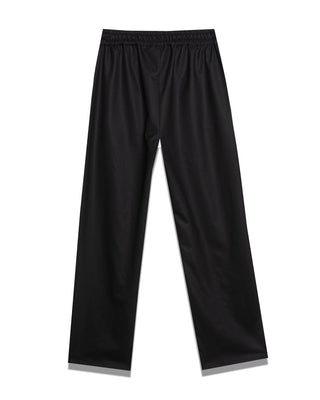 Wool-Blend Drawstring Trousers
