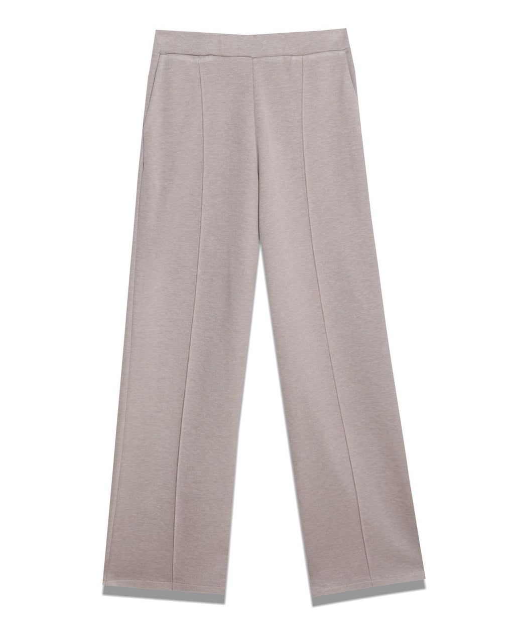 High-Rise Straight Trousers