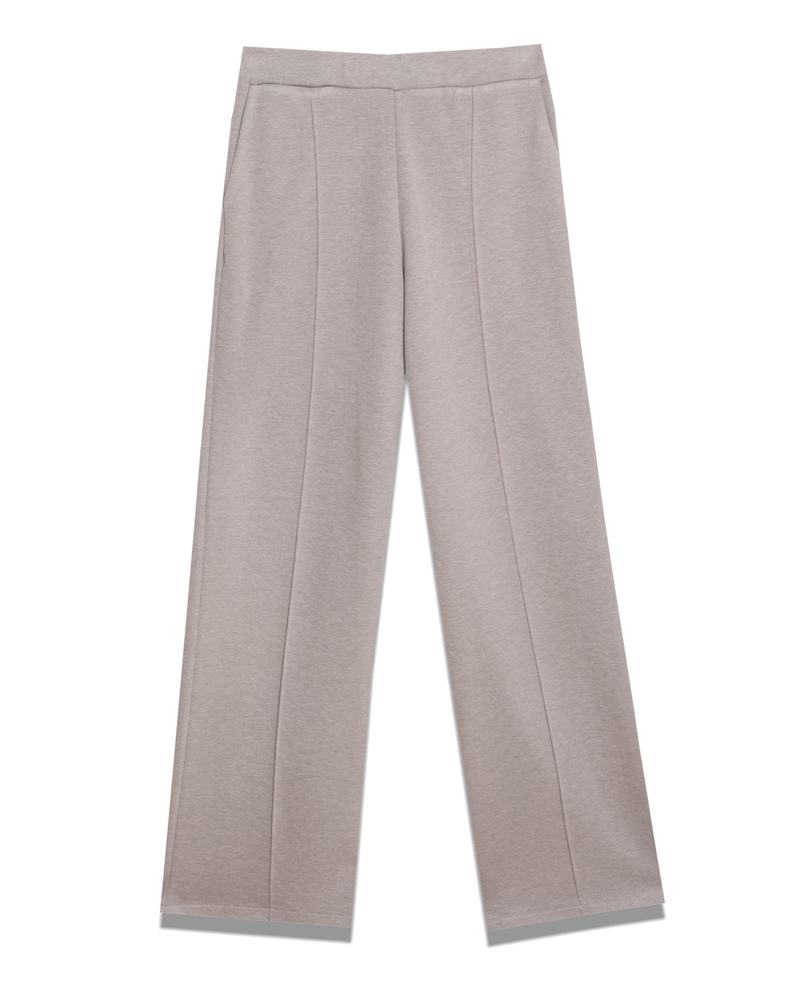 High-Rise Straight Trousers