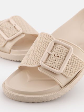 Zelie Desert Flat Sandals with Straps