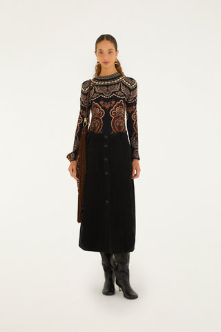 Nicole Long Sleeve Jersey Bodysuit