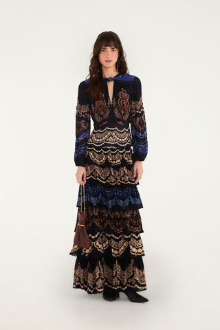 Nicole Pleated Blouse