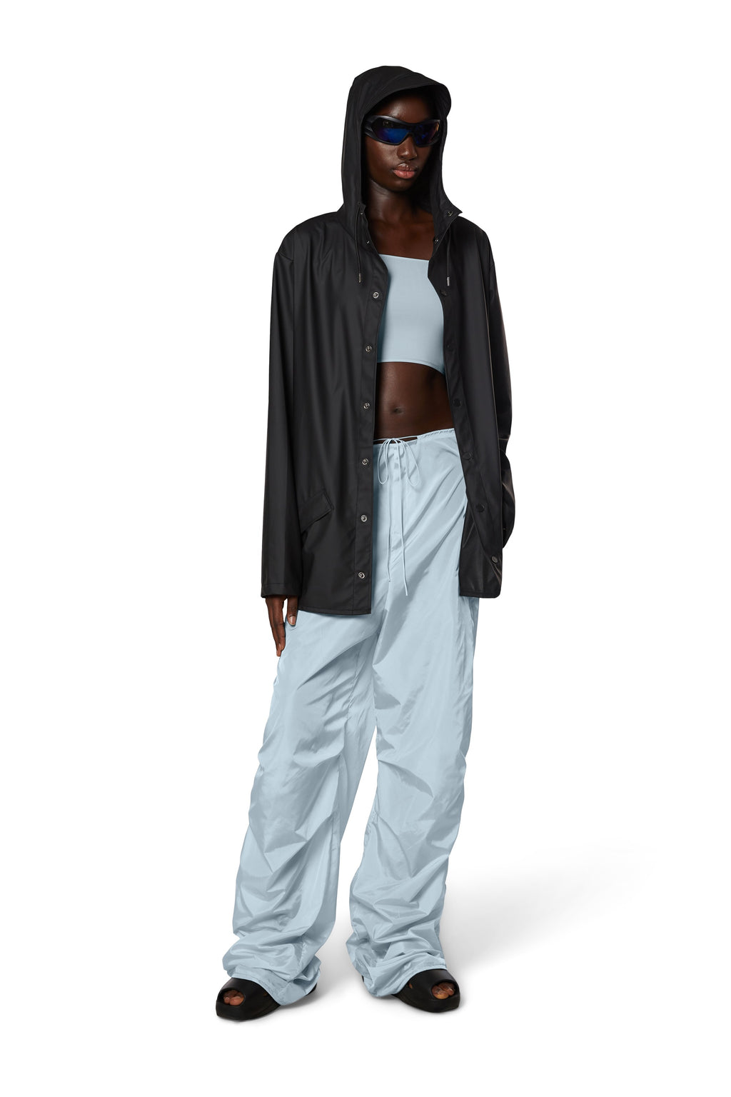 RAINS Black Jacket — Buy a Gift, Get a Gift