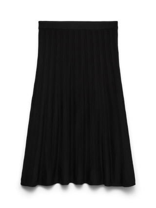 Effortlessly Midi – Ribbed Knit Skirt