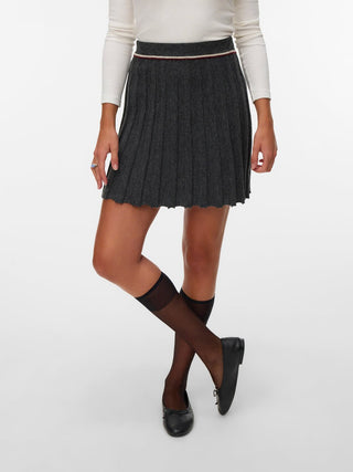 Ribbed Knit Mini Skirt