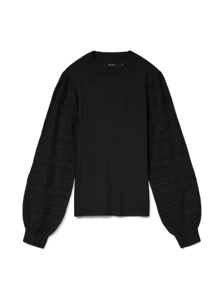 Considered Elegance: V-Neck Jumper in a Tangcell  EcoTang™ Blend