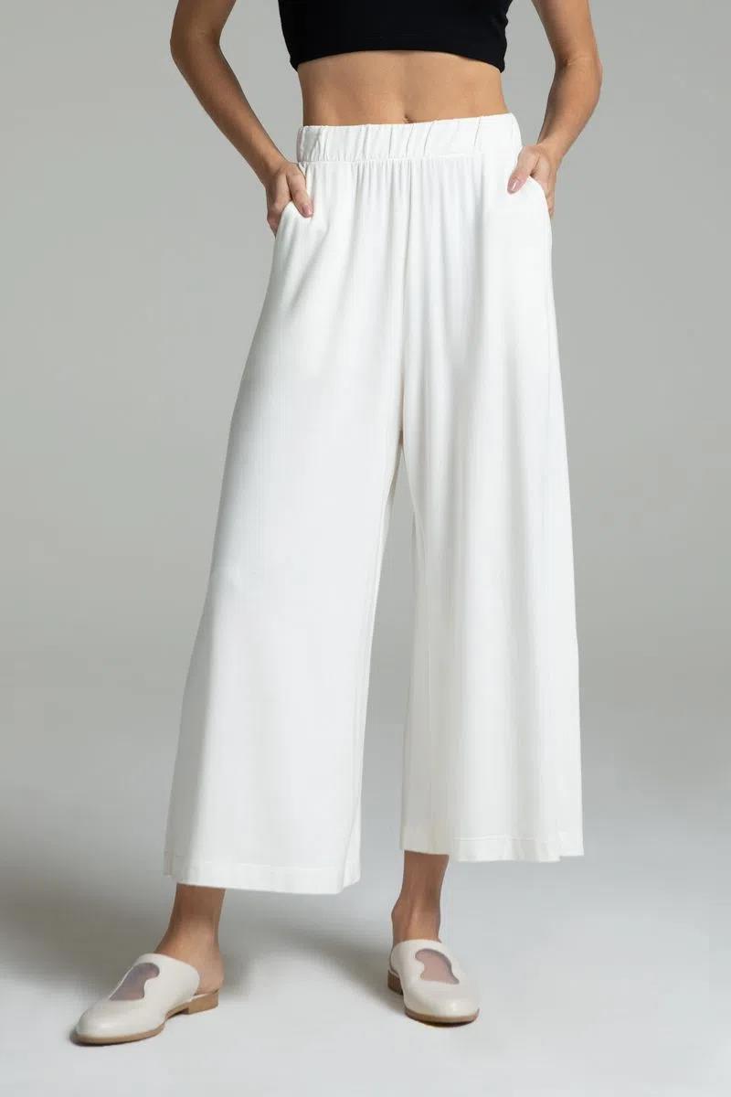 Bamboo Pantacourt Trouser Sweatpant - Yogini