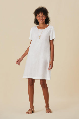 Florence Linen Dye Dress - Yogini