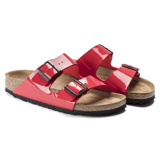 Arizona Patent Cherry Narrow - Birkenstock