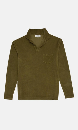 Unisex Polo Terry Long Sleeve - +351