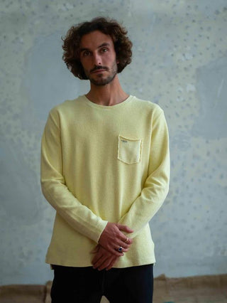 Unisex Sweatshirt Essencial Lime Yellow - +351