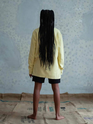 Unisex Sweatshirt Essencial Lime Yellow - +351