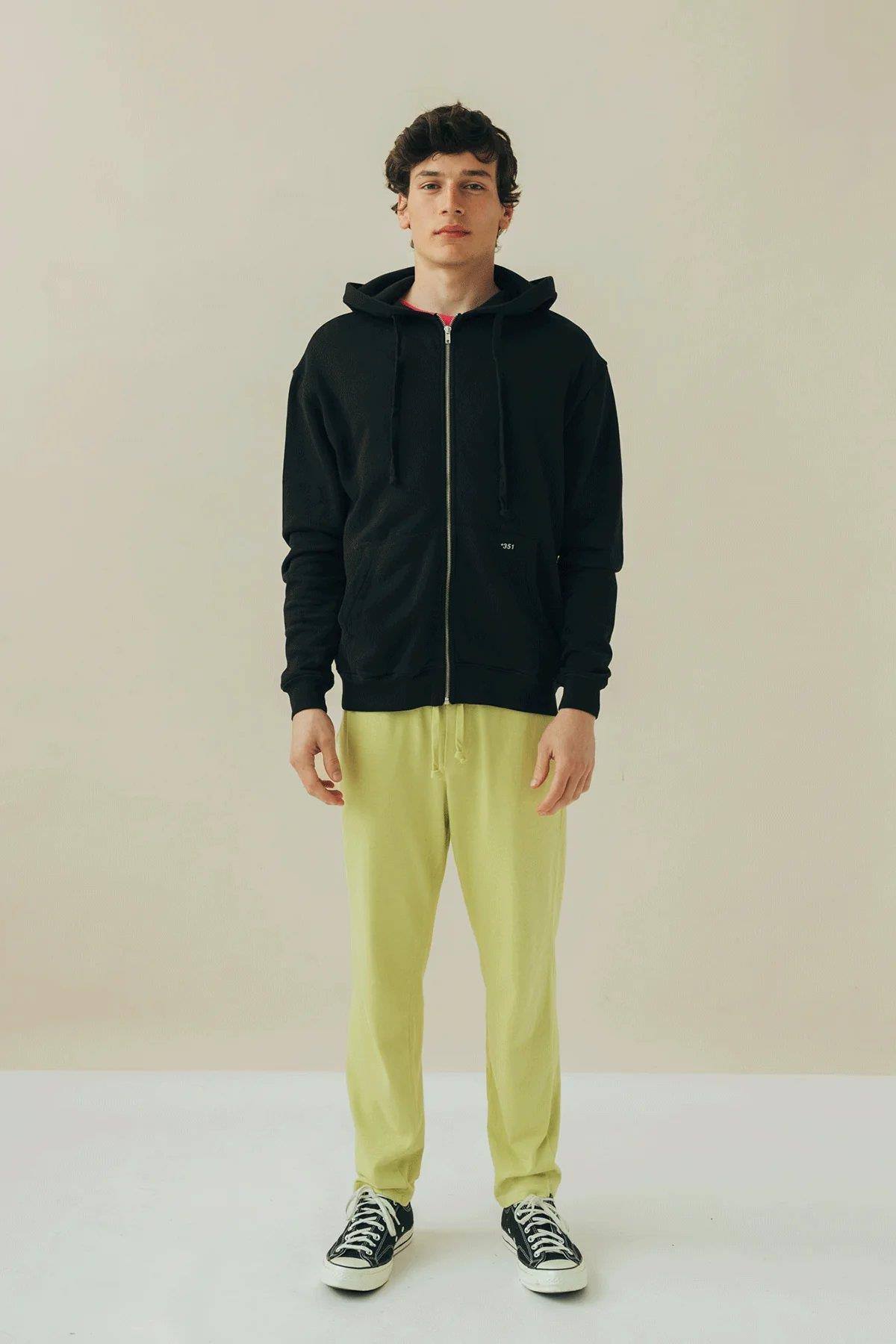 Hoodie with Zip Unisex - +351