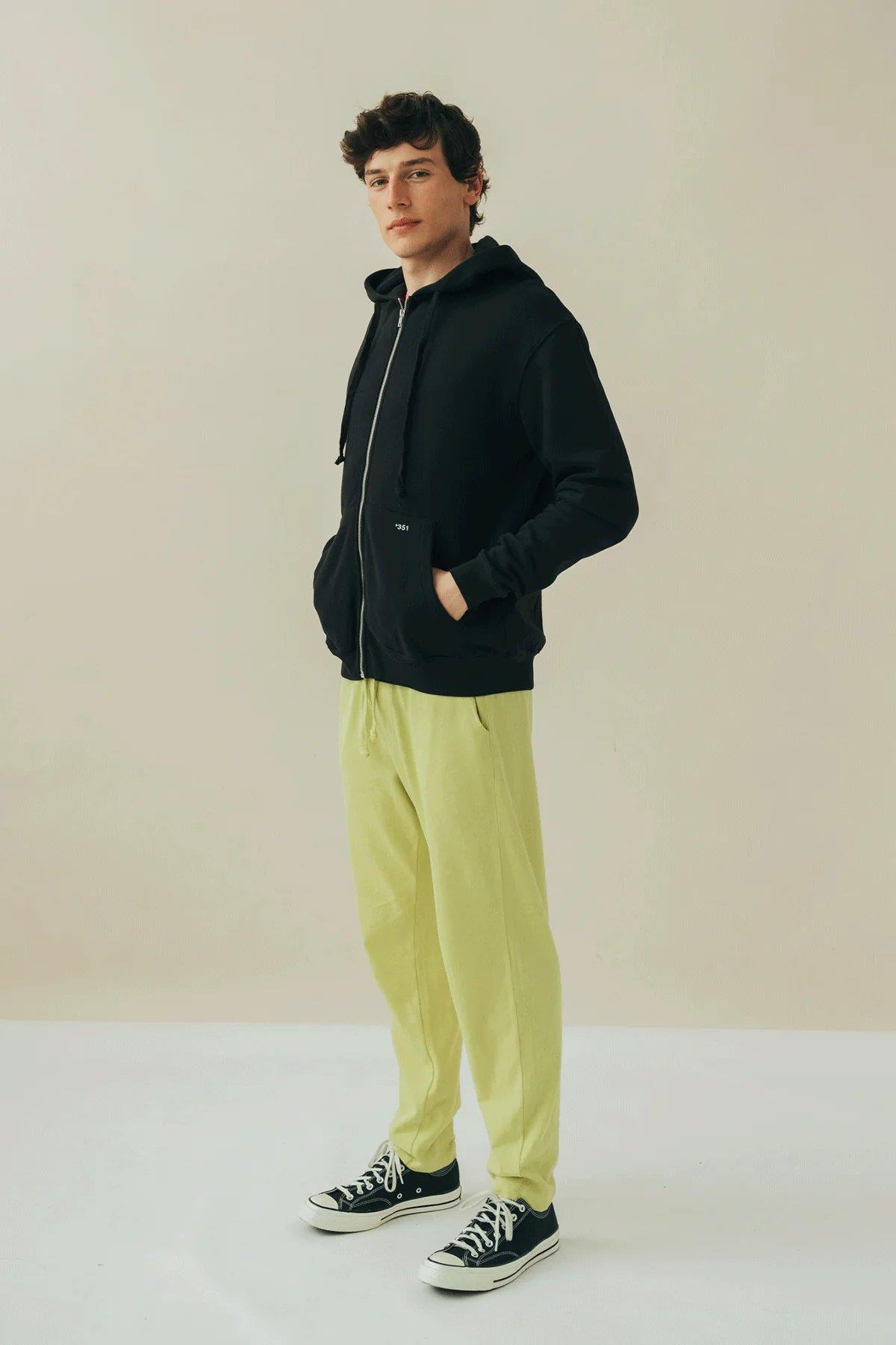 Hoodie with Zip Unisex - +351
