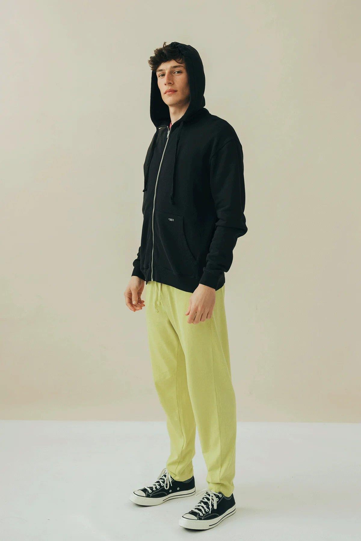 Hoodie with Zip Unisex - +351
