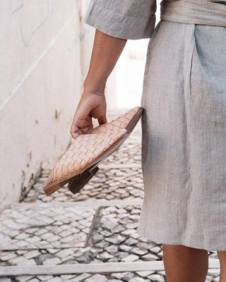 Leather Slipper - Flavia Aranha