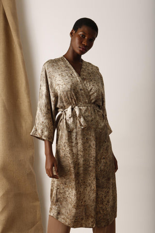 Britania Silk Kimono - Flavia Aranha