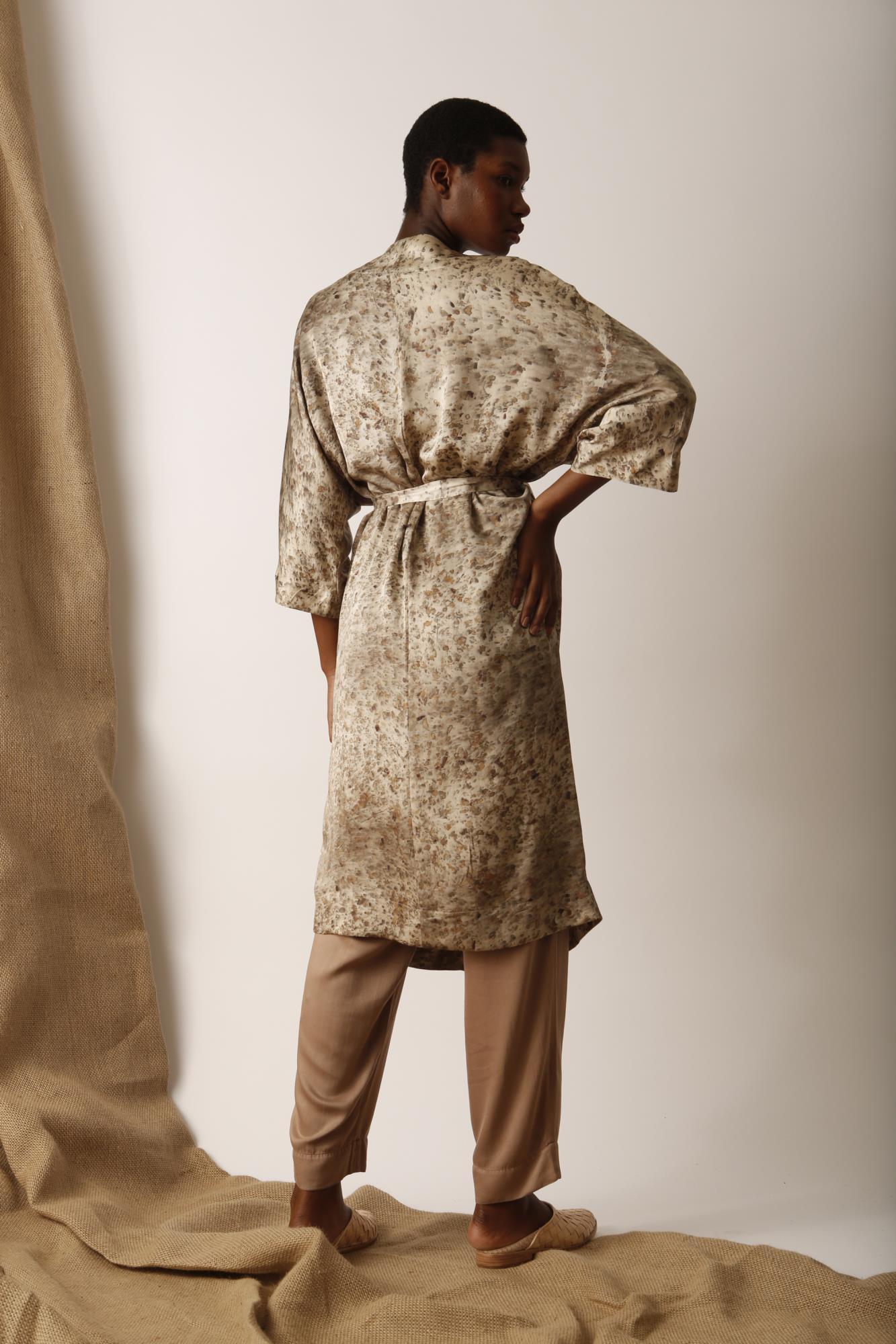 Britania Silk Kimono - Flavia Aranha