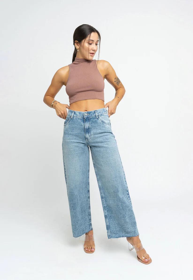 Wide Leg Cropped - NOWA Jeans