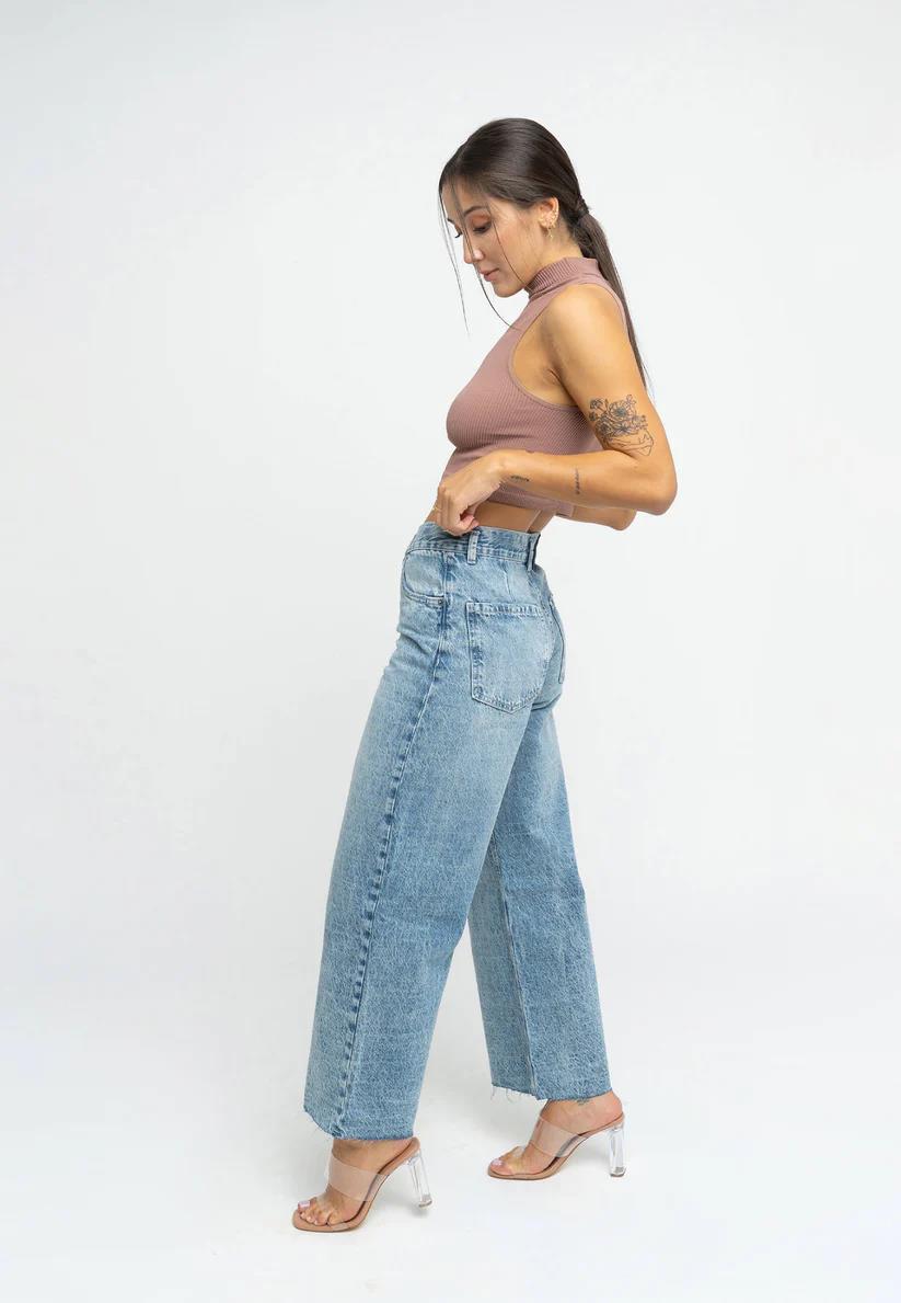 Wide Leg Cropped - NOWA Jeans