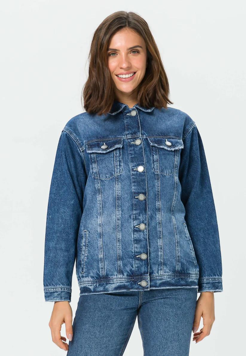 Oversized Original Denim Trucker Jacket - NOWA Jeans