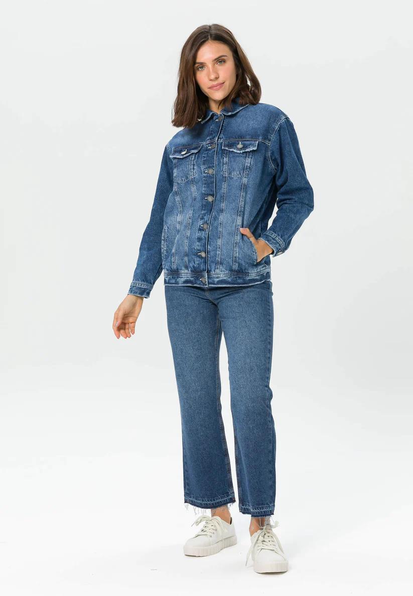 Oversized Original Denim Trucker Jacket - NOWA Jeans