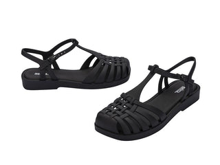 Aranha Square Black Sandal - Melissa