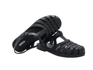 Possession Matte Black Sandal - Melissa