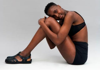 Possession Matte Black Sandal - Melissa