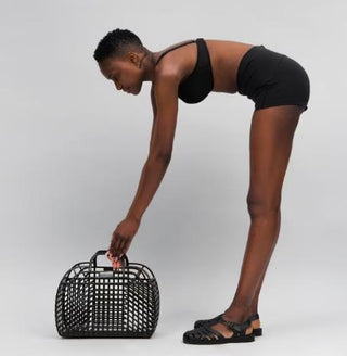 Possession Matte Black Sandal - Melissa