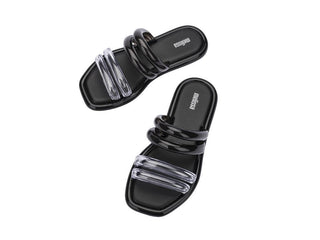 Airbubble Black Slide - Melissa