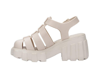 Megan Beige Platform Sandal - Melissa